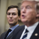 Jared Kushner, left, and President Trump, his father-in-law. (Jabin Botsford/Washington Post)